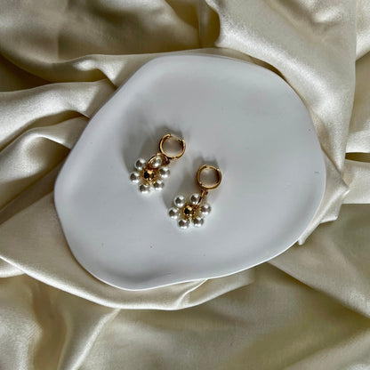 Flower Pearl Ohrringe