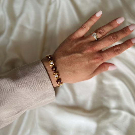 Chocolate Perlenarmband