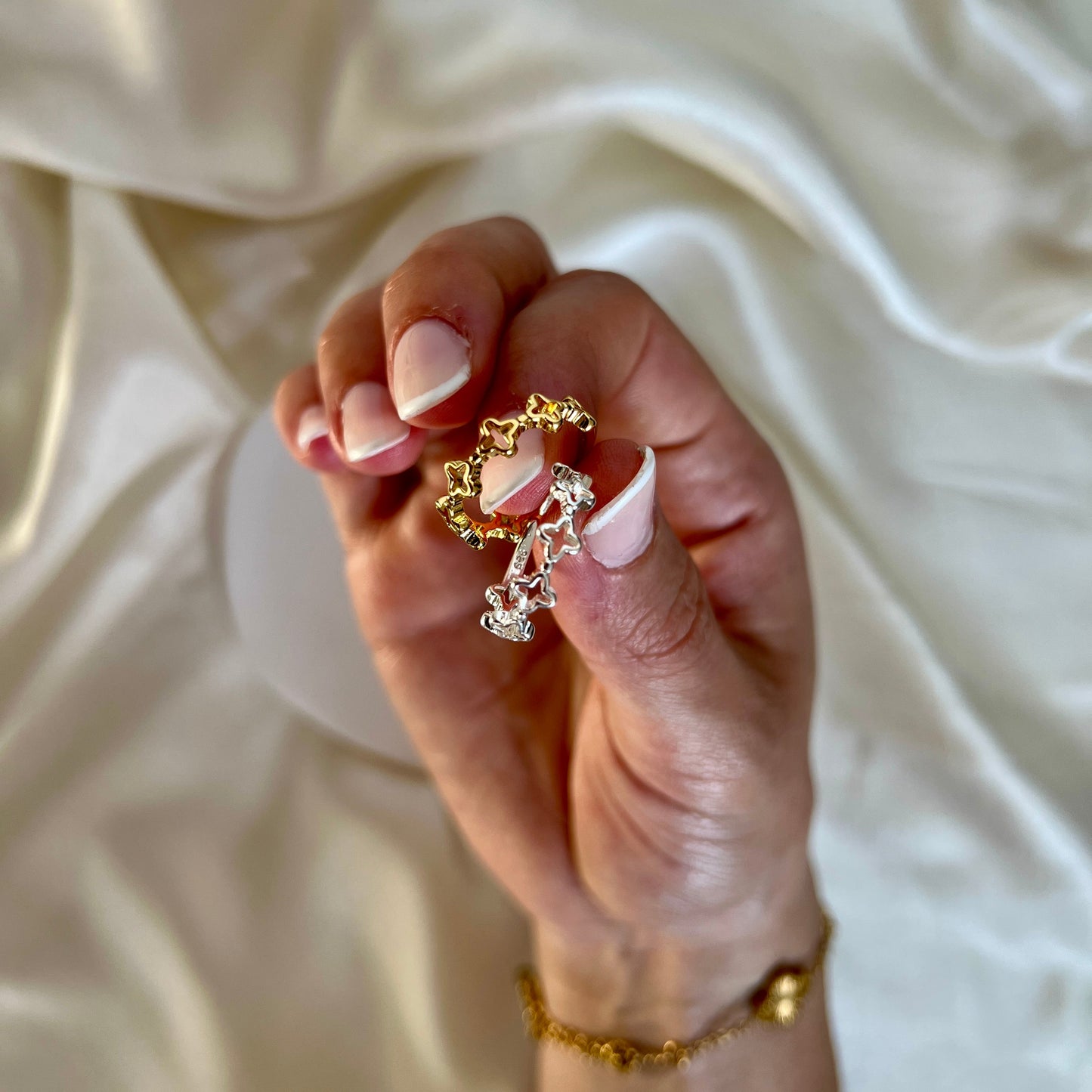 Mini Clover Ring