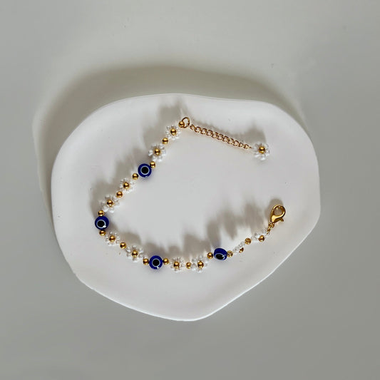 Nazar Pearl Armband