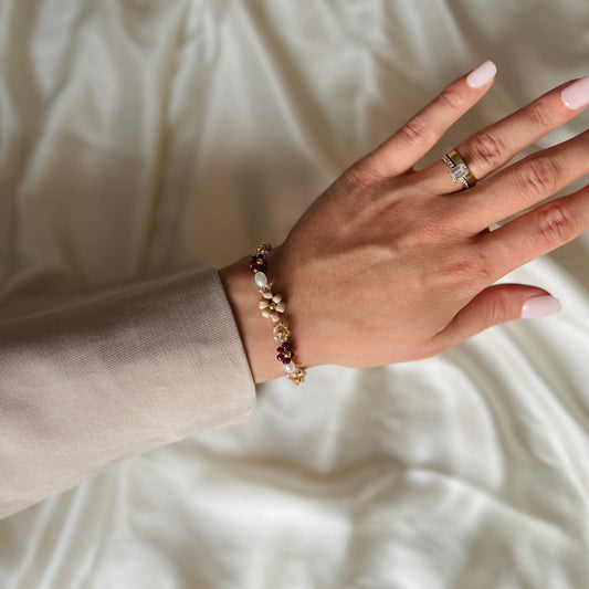 Toffee Perlenarmband